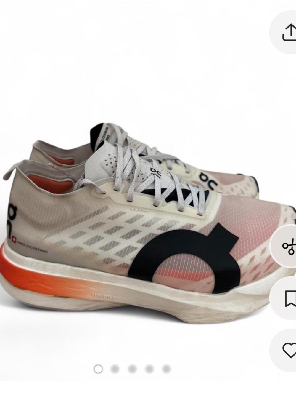 On Cloudboom Strike size women’s 6.5